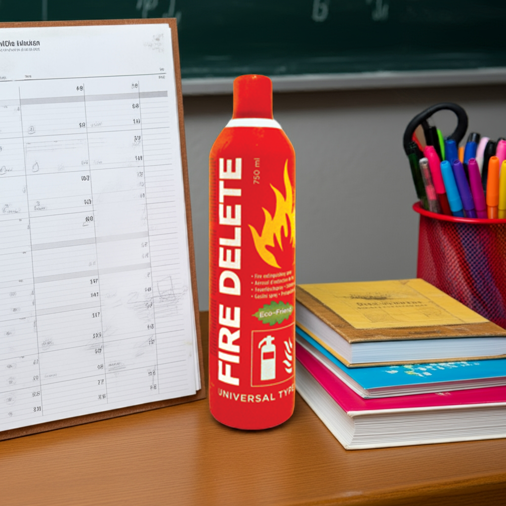 Fire Delete Fire Extinguishing Spray - Easy, Safe & Eco-Friendly Fire ...